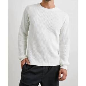 NEW RAILS wade thermal top in white